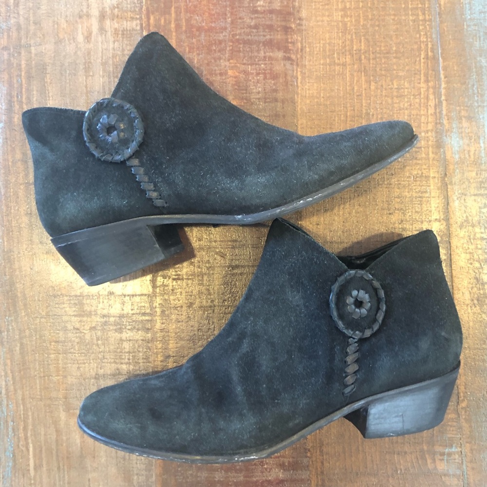 Jack Rogers Booties black suede 8